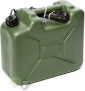 Jerrycan Brandstof, vloeistofkan 10 liter inhoud, kunststof