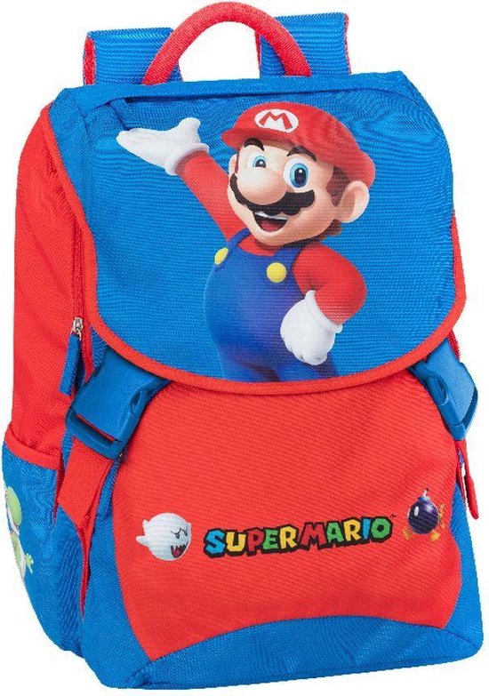 Sac à dos Super Mario C'est un moi - 42 x 31 x 11 (+9) cm - Polyester |  bol.com