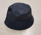 Bucket Hat - Zonnehoedje - Vissershoedje – Festivalhoedje - donkerblauw