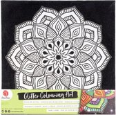 Colouring art set - Canvas kleuren - Kleuren - Canvas - Inkleuren - Kleurcanvas - Kleurplaat - Glitter - Mandala - Set met Twinmarkers - Art stiften - Professioneel markersset - Dual-tip Mark