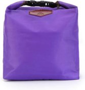 Koeltas lunch - lunchtas volwassenen - kinderen - lunchtrommel - picknicktas - koelzak - coolbag - waterdicht - Purple