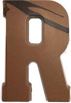 Joe & Mien Ambachtelijke Chocolade letter 'R' - Melk - 1 x 200 gram