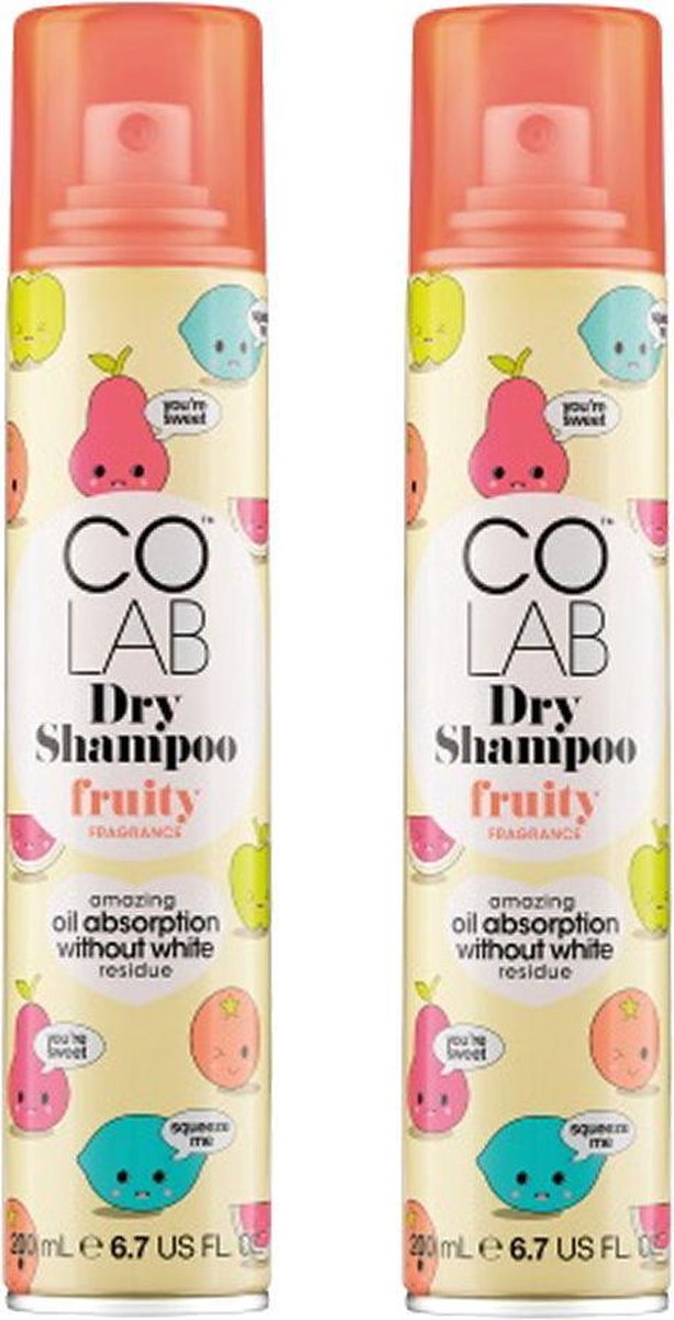 Colab Dry Shampoo Fruity - 2 pak