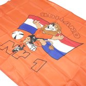 supportersvlag vlag Holland nr1 ek wk vlag Nederlands elftal set van 2 stuks