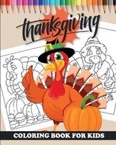 Thanksgiving - Coloring Book for kids
