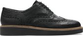 Clarks - Dames schoenen - Baille Brogue - D - black leather - maat 6