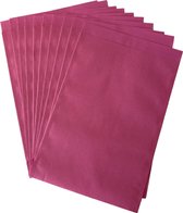 Ronsie - grote giftbags - cadeauverpakkingen - 17 x 25cm - papieren cadeauzakjes 10 stuks - fel roze