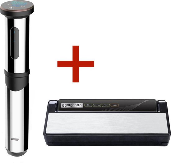 Sous Vide fornuis - max. 15 liter - incl. vacuümsealer | GGM Gastro ...