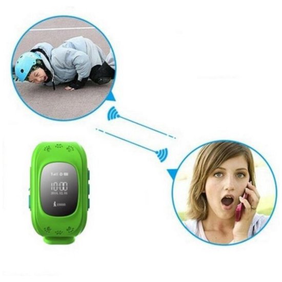 Smart Horloge voor Kinderen - GPS Tracker voor Kinderen - Waterdicht scherm- 0.96 inch Display - Roze - TrendX