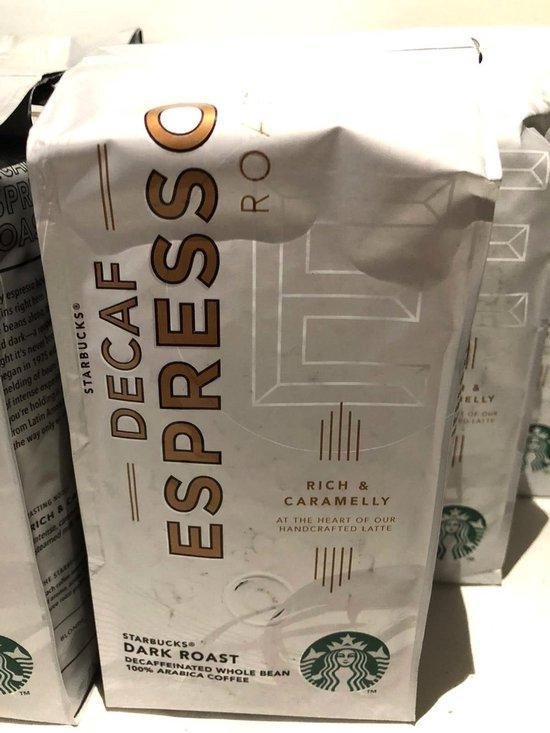 Starbucks Espresso Dark Roast Coffee - grains de café - 4 sacs de 450  grammes