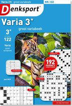 Denksport puzzelboek Groot Variaboek 3* editie 122