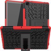 Samsung Galaxy Tab A7 (2020) Hoesje - Schokbestendige Back Cover - Rood