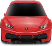 Lamborghini Huracan - Rood - kinderkoffer - kinder trolley - 20L