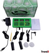 EC 4 en 1 tester, PH / EC / RH / temperatuurmeter, multi-parameter waterkwaliteitsmonitor voor zwembaden, drinkwateraquarium met elektrode