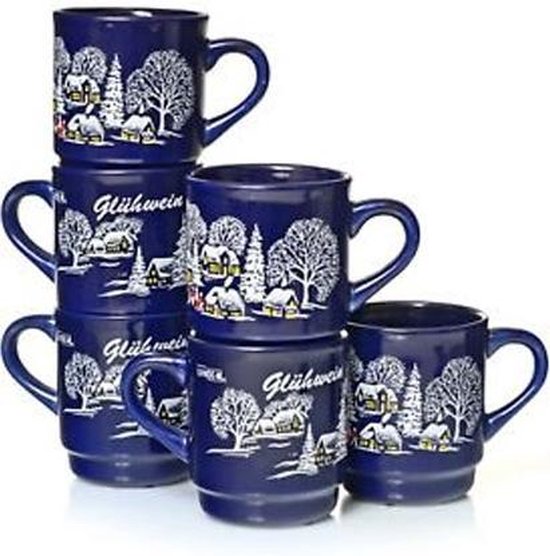 Glühweinbeker 200ml Winter Wonderland 75 Stuks - Tafelservies horeca