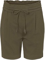 Vero Moda Broek Vmeva Mr Short Ruffle Shorts Noos 10225933 Ivy Green Dames Maat - 40