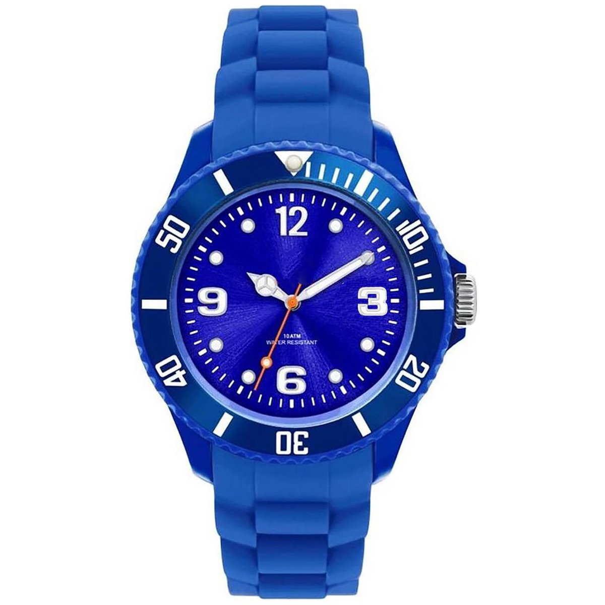 Kinderhorloge jongen analoog - Blauw - Zwart - SEVEND