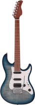 Bol.com Elektrische gitaar Sire Guitars S7FM/TBL Maple Top Transparant Blauw Larry Carlton aanbieding