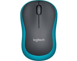 Logitech M185 - Draadloze Muis - Blauw