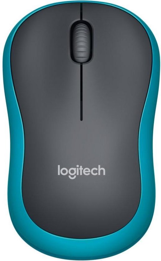 Logitech M185 - Draadloze Muis - Blauw