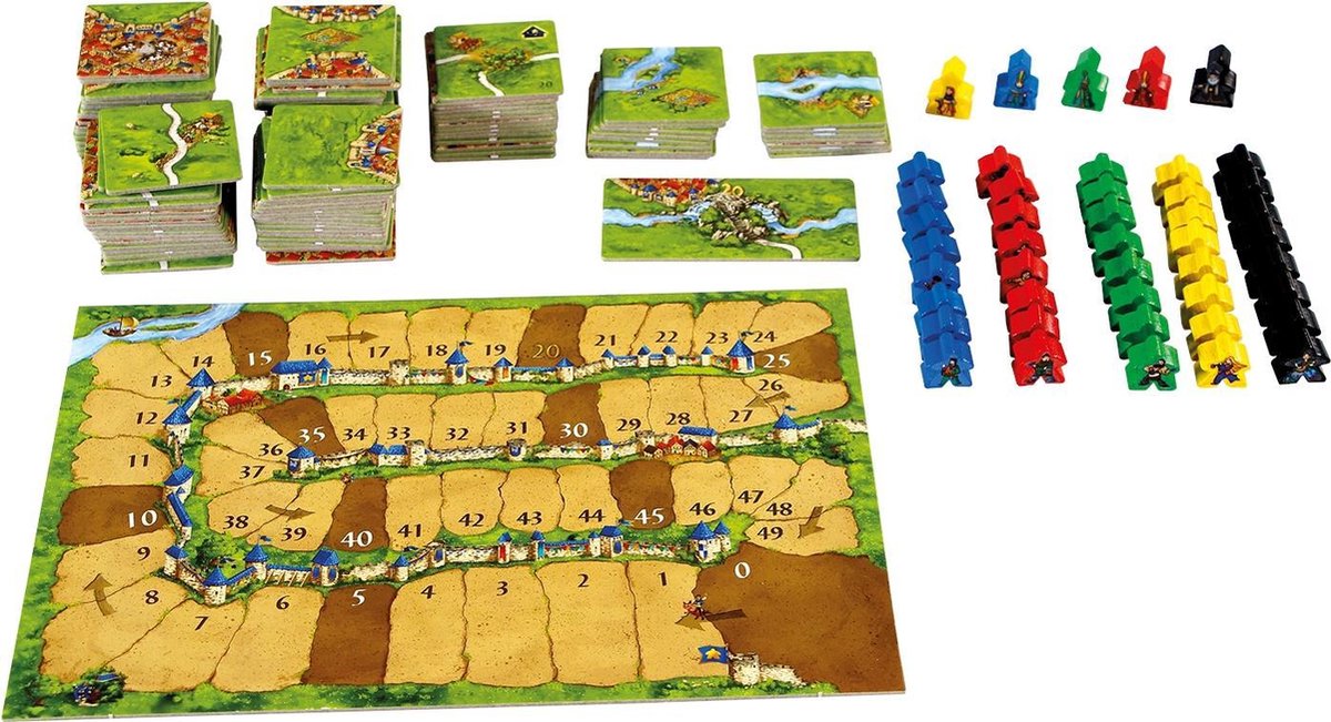 federatie Bergbeklimmer volgens Carcassonne 20 Jaar Jubileumeditie Bordspel | Games | bol.com