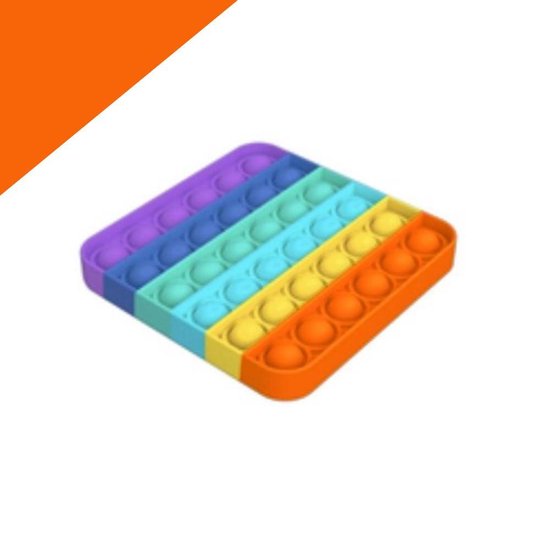 Pop it! Rainbow - TikTok - Fidget toy - Anti-stress - DF Choice