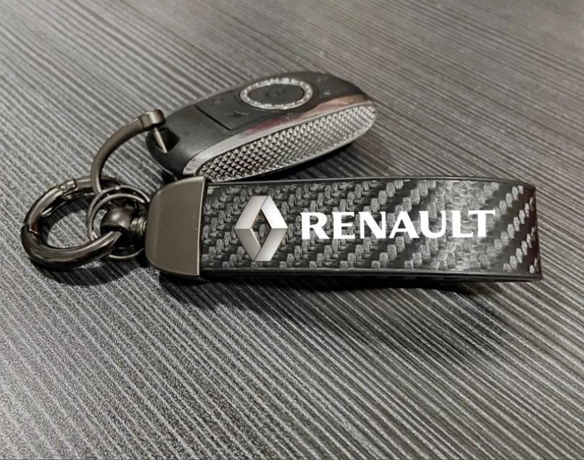 Renault Sleutelhanger - Sleutels - Carbonkleur - Keychain | bol.com