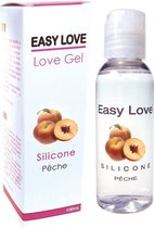 Easy Love Massage olie Pêche Silicone 100ml Transparant