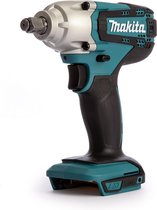 Makita DTW190Z slagmoersleutel, 190 Nm, 18 V, blauw/zwart, klein, meerkleurig, DTW190Z