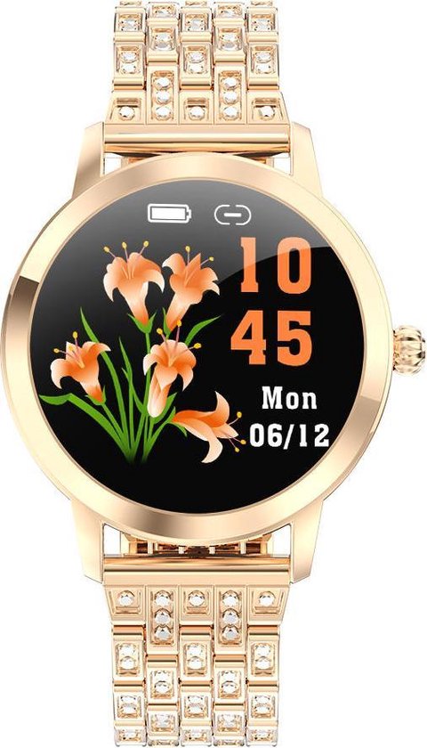DMV Smartwatch Me Shine Pro - Smartwatch dames - Smartwatch heren -  Activity Tracker - | bol.com