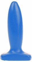 I Love Butt - Slanke Buttplug - S - blauw