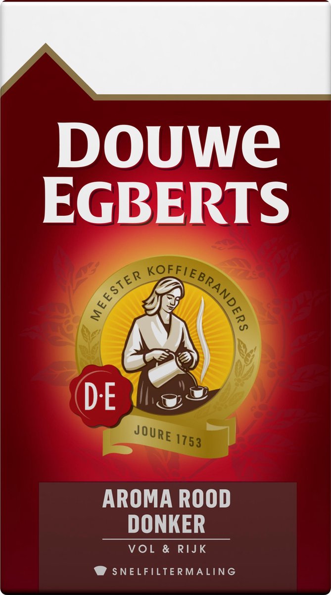 Douwe Egberts Aroma Rood Donker Filterkoffie thumbnail 6