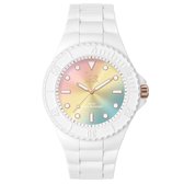 Ice Watch ICE generation - Sunset rainbow 019153 Horloge - Siliconen - Wit - Ã˜ 40 mm