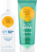 Bondi Sands Sun Lotion F50 200 ml en After Sun Aloe Vera Cooling Gel - 200ml