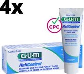 GUM HaliControl Tandpasta - 4 x 75 ml - Voordeelverpakking
