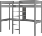 Vipack - hoogslaper Lena - met bureau - 2 legplanken