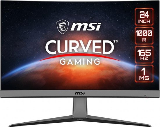 MSI MAG ARTYMIS 242C - Full HD VA Curved 165Hz Gaming Monitor - 24 Inch