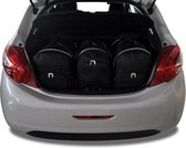 PEUGEOT 208 HATCHBACK 2012-2015 3-delig Reistassen Auto Interieur Kofferbak Organizer Accessoires