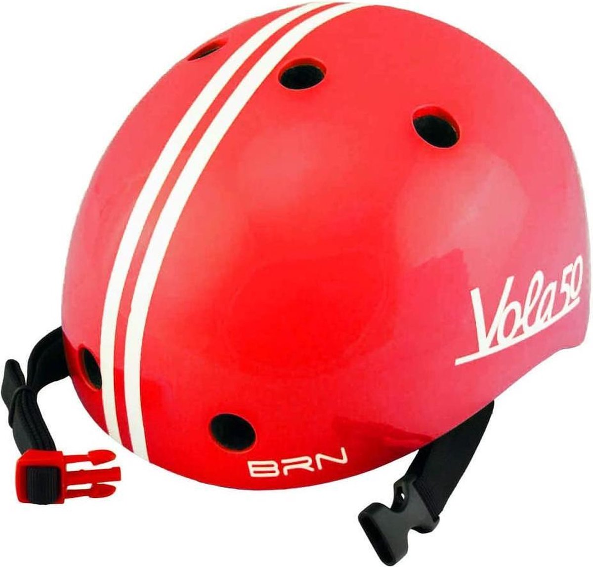 Kinderfietshelm Rood - 44/48cm - 170gram - fietshelm voor kinderen