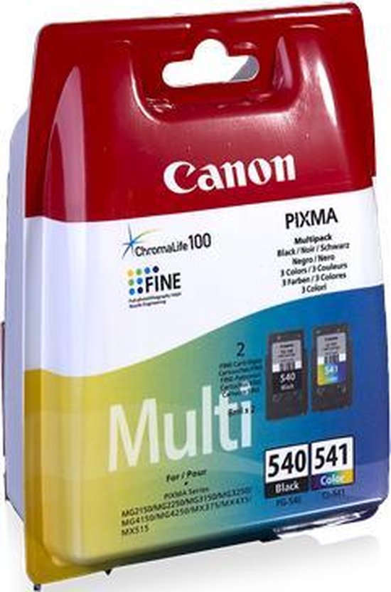 Canon PG-540/CL-541 - Inktcartridge - Zwart / Kleur