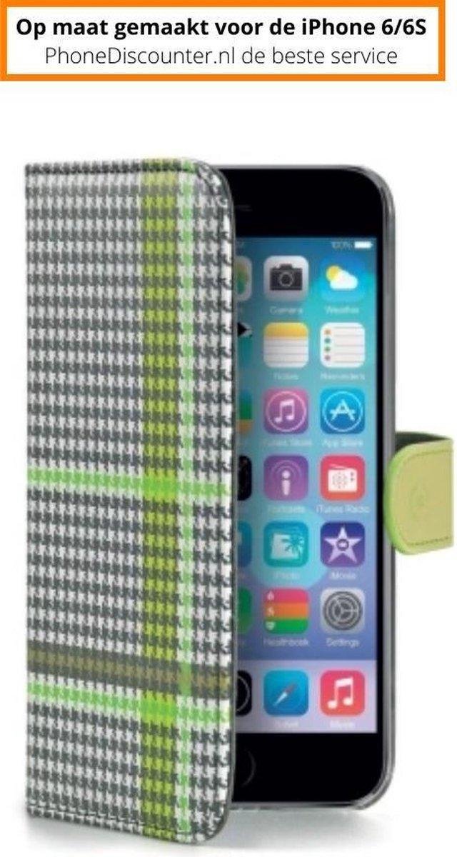 iphone 6s hoesje | iPhone 6S full body wallet case | iPhone 6S wallet hoes grijs/groen | hoesje iphone 6s apple | iPhone 6S Boekhoesjes