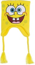 Spongebob Squarepants muts laplander geel met vlecht