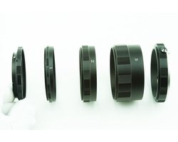 Macro Extension Tube Micro M4/3 Camera Lens 3*metaal ring