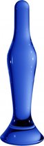 Flask - Blue - Glass Dildos -