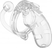 Cage with Plug 10 - Transparent - Chastity Device -