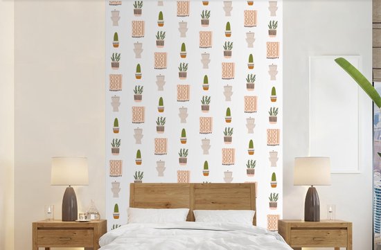 Papier peint - Illustrations Papier peint photo - Salle de bain - Motifs - Largeur 145 cm x Hauteur 220 cm