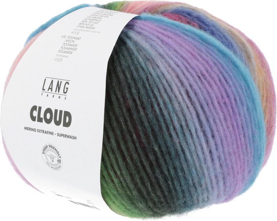 Lang Yarns Cloud - 02 Schemering - Chunky / Dik Merinowol Garen met Kleurverloop