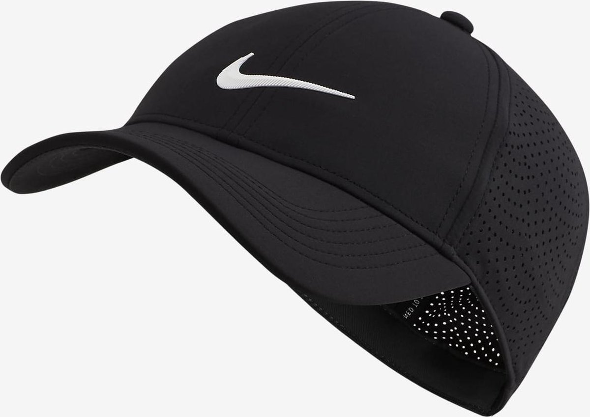 Nike W Arobill H86 Performance Cap - Golfpet Voor Dames - Zwart - One Size
