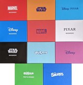 Micropopz - verzamelpoppetjes - Disney - Marvel - StarWars - Stikeez - Smurfs - Pixar 11 x 7 stuks