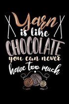 Yarn Is Like Chocolate You Can Never Have Too Much
